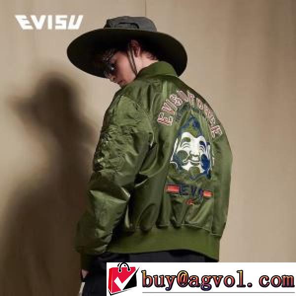 2026秋冬 エヴィス EVISU ジャケット 花プリントデザインジャケット エヴィス ブランド コピー 人気ブランド