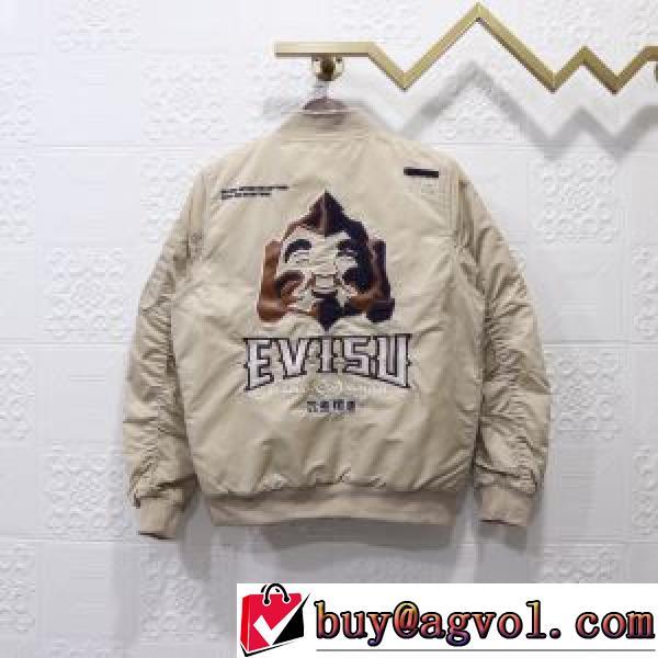エヴィス スーパーコピー 綿入れ コート 2026秋冬 海外セレブ愛用 エヴィス EVISU 人目を惹くデザイン