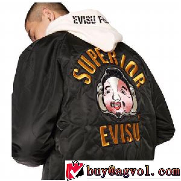 艶やかなコート エヴィス EVISU コート 2026秋冬 エヴィス コピー ブランド 個性的なデザ ダウンベスト