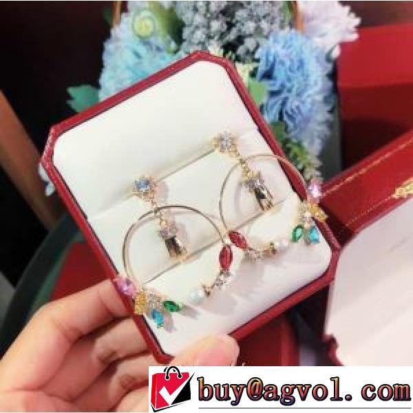 芸能人カルティエ ピアズ 新作 レディース30代の女性に人気CARTIER コピー アクセサリー 結婚式キレイめコーディネート.225.