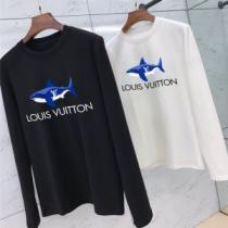 個性的 長袖Tシャツ 2色可選 2026秋冬 ルイ ヴィトン LOUIS VUITTON 快適な着心地 ルイ ヴィトンブランド 偽物 通販