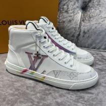 2026秋冬 ルイ ヴィトン LOUIS VUITTON ハイトップシューズ 2色可選 防水機能に優れ 豊富なサイズ ルイ ヴィトンブランド 偽物 通販