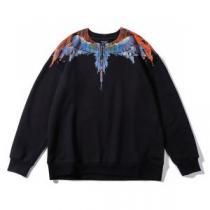 着心地抜群 2026秋冬 ロゴパーカー マルセロバーロン スーパーコピー Marcelo Burlon プルオーバーパーカー