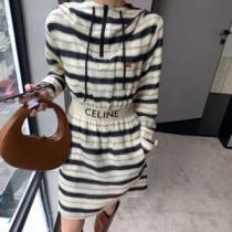 セリーヌブランド 偽物 通販 2026秋冬 セリーヌ CELINE 海外セレブ愛用 ワンピース 女優風