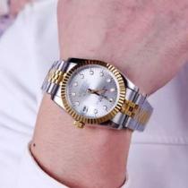 2色可選 ロレックススーパーコピー 激安 綺麗に決まるフォルム！2026秋冬 ロレックス ROLEX ステンレス 自動巻き カレンダー機能付き.196.