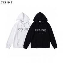 おしゃれさ抜群パーカ 2026秋冬 セリーヌ CELINE 希少価値大！2色可選 パーカー セリーヌコピーブランド