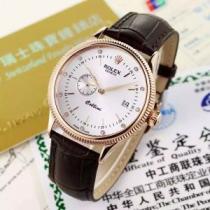 腕時計 多色選択可 2026秋冬 ロレックス ROLEX レザー ベルト ロレックスコピーブランド 海外セレブ愛用 カレンダー機能付き.196.