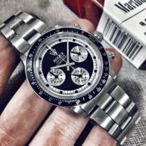 ロレックス偽物ブランド 選べる極上 3色可選 2026秋冬 ロレックス ROLEX 6針クロノグラフ 日本輸入クオーツムーブメント 腕時計/ウォッチ.196.