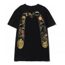 2026春夏 エヴィス EVISU 自分らしいスタイリング Tシャツ 2色可選 エヴィス ブランド コピー 最安値に挑戦