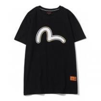 Tシャツ 収縮性のある 2色可選 エヴィス 偽物ブランド 2026春夏 エヴィス EVISU 高品質 人気