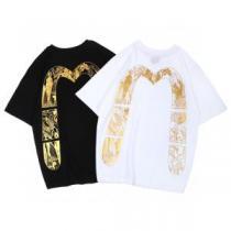 高級感ある エヴィス スーパーコピー 代引 2026春夏 エヴィス EVISU 2色可選 優しいフィット感 Tシャツ