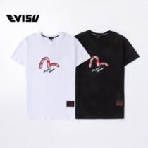 Tシャツ 2026春夏 エヴィス EVISU 優しいフィット感 エヴィス スーパーコピー 激安 2色可選