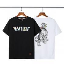 エヴィス コピー 2026春夏 デザイン性の高い 魅力ファッション エヴィス EVISU 2色可選 Tシャツ