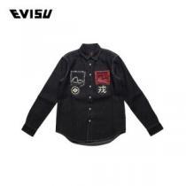 先行販売 デニムジャケット デザイン性の高い 2026秋冬 エヴィス EVISU 2色可選 エヴィス コピー