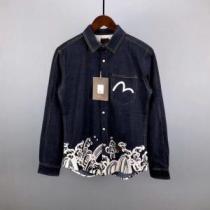 高品質 人気 エヴィス EVISU 縦には伸びにくい デニムジャケット 2026秋冬 エヴィス 偽物ブランド