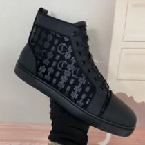 2025秋冬 クリスチャンルブタンスーパーコピー 激安 ハイトップシューズ Christian Louboutin 今一番HOTな新品 抗菌?防臭加工