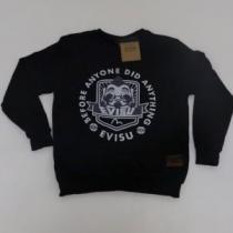 プルオーバーパーカー 2026秋冬 エヴィス EVISU 人気商品登場 プリントパーカ 2色可選 エヴィス ブランド コピー