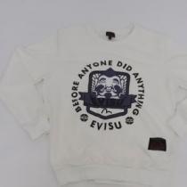 プルオーバーパーカー 2026秋冬 エヴィス EVISU 人気商品登場 プリントパーカ 2色可選 エヴィス ブランド コピー