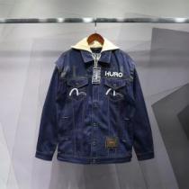 デニムジャケット 秋の定番 エヴィス スーパーコピー 代引 2026秋冬 エヴィス EVISU ジャケット 耐久性のある こだわりのコート