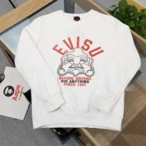 2026秋冬 超目玉 エヴィス EVISU 2色可選 エヴィス ブランド 偽物 通販 プルオーバーパーカー 英字