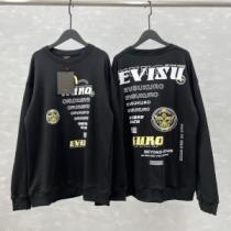 プルオーバーパーカー 2026秋冬 エヴィス スーパーコピー 激安 オリジナル エヴィス EVISU ジップパーカー