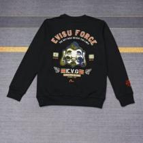 2026秋冬 プルオーバーパーカー 2色可選 エヴィス EVISU 落ち着いた感覚 ロゴパーカー エヴィス 偽物ブランド