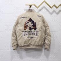 エヴィス スーパーコピー 綿入れ コート 2026秋冬 海外セレブ愛用 エヴィス EVISU 人目を惹くデザイン