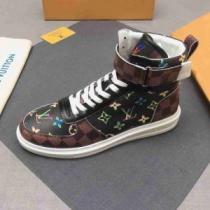 2026秋冬 ルイ ヴィトン LOUIS VUITTON ルイ ヴィトンブランド コピー 海外限定ライン レースアップシューズ 3色可選 ハイトップシューズ 履き心地のいい