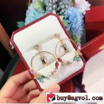 芸能人カルティエ ピアズ 新作 レディース30代の女性に人気CARTIER コピー アクセサリー 結婚式キレイめコーディネート.225.