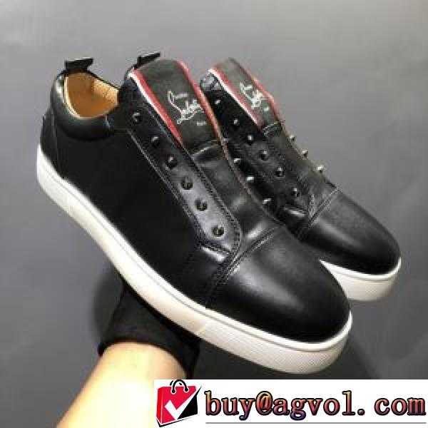 コスパ最高のプライス 2026秋冬 クリスチャンルブタンブランドコピー フラットシューズ クリスチャンルブタン Christian Louboutin フルグレインレザー