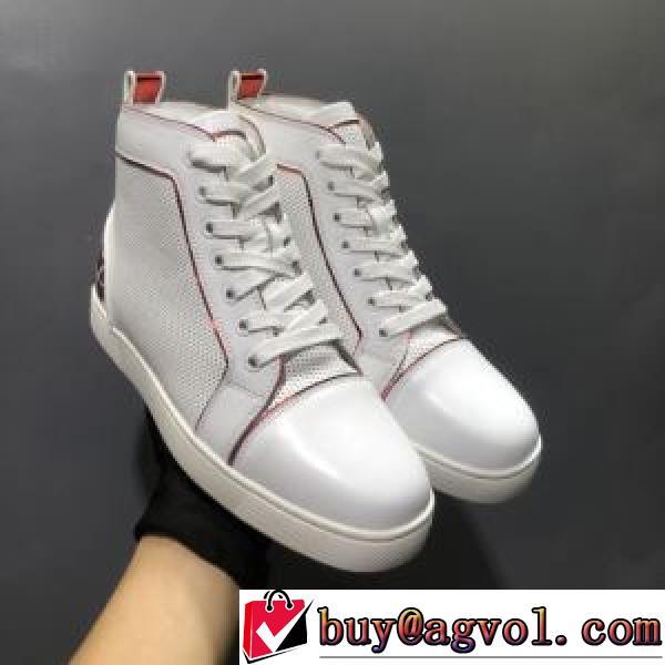 海外限定ライン クリスチャンルブタンスーパーコピー  2026秋冬 クリスチャンルブタン Christian Louboutin ハイトップシューズ 流行を超えた定番シューズ