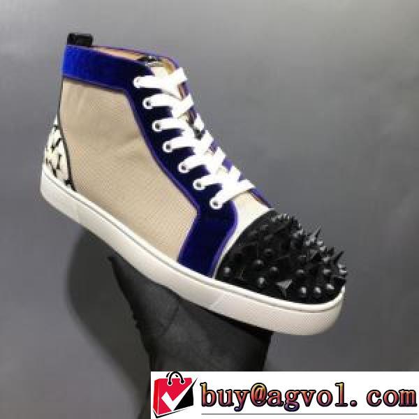 2026秋冬 ハイトップシューズ 今一番HOTな新品 クリスチャンルブタンスーパーコピー クリスチャンルブタン Christian Louboutin 軽量で疲れにくい