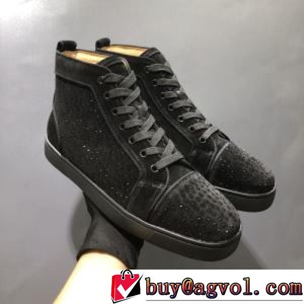 大人気アイテム！入手困難 2026秋冬 クリスチャンルブタン Christian Louboutin クリスチャンルブタンブランド 偽物 通販 ハイトップシューズ 抗菌?防臭加工