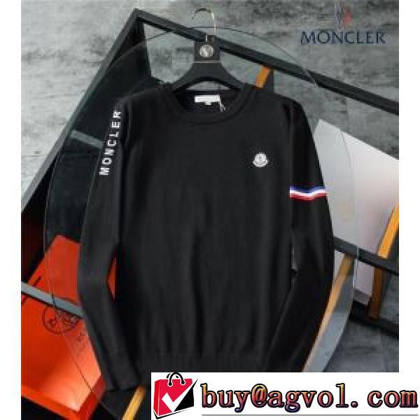 3色可選 希少価値大！モンクレール偽物ブランド 2026秋冬 モンクレール MONCLER セーター 優美なファー使い