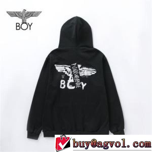 2026秋冬 パーカー ボーイロンドンコピーブランド ボーイロンドン BOY LONDON 落ち着いた質感 オシャレロゴパーカー