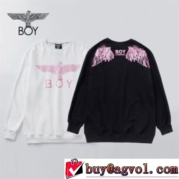 男女兼用パーカー プルオーバーパーカー 2色可選 2026秋冬 ボーイロンドン BOY LONDON ボーイロンドンコピーブランド 柔らかな質感 定番無地パーカー