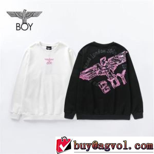 2色可選 2026秋冬 売れ筋のいい プルオーバーパーカー ロゴパーカー ボーイロンドン BOY LONDON ボーイロンドンブランド コピー
