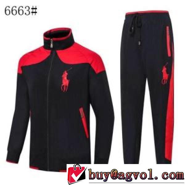 ポロ ラルフローレンコピー ブランド 人気販売中 セットアップ上下 2026秋冬 ポロ ラルフローレン Polo Ralph Lauren 3色可選 防寒