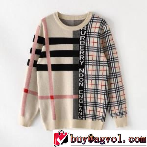 2色可選 2026秋冬 バーバリーブランドスーパーコピー バーバリー BURBERRY 長く愛用できる ニットウェア 程よい厚み おしゃれさ抜群パーカ