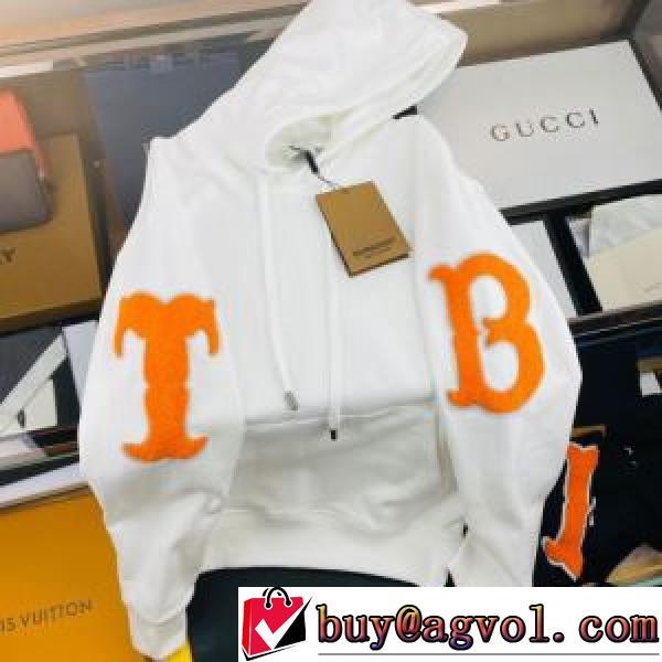 バーバリーコピー 2025秋冬 パーカー バーバリー BURBERRY おしゃれに絶大な人気の ペアパーカー 2色可選 プリントパーカ