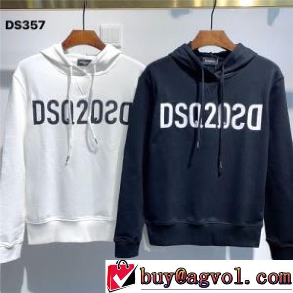 パーカー 2026秋冬 英字 ディースクエアードスーパーコピー 2色可選 ディースクエアード DSQUARED2 人気商品登場 スタイリッシュ 男女兼用パーカー