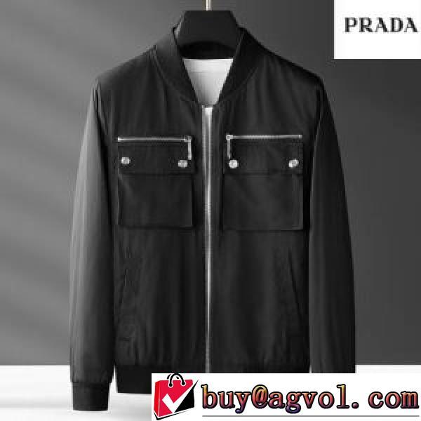 2026秋冬 プラダ PRADA 実用性に溢れるアイテム  ポケット付 プラダスーパーコピー 激安 適度な厚み ブルゾン 堪能できるコート