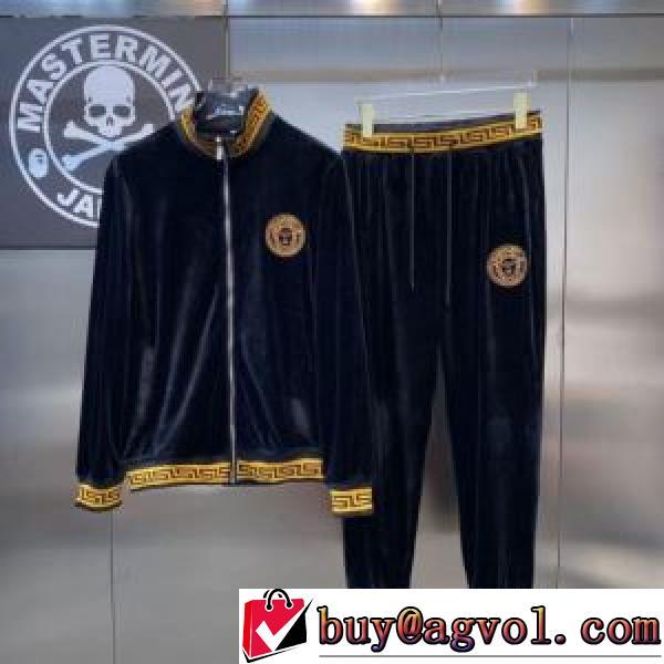 ヴェルサーチ偽物ブランド ファション性の高い ジンシロン セット 2026秋冬 ヴェルサーチVERSACE 飽きのこないデザイン 大花プリント