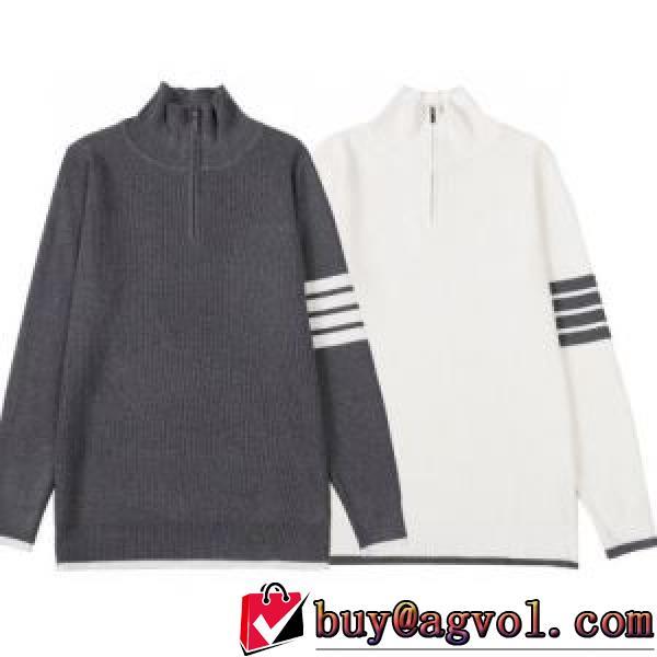 セーター リブ付 2色可選 人気新品★超特価★ 2025秋冬 トムブラウン THOM BROWNE トムブラウンブランド コピー 防寒