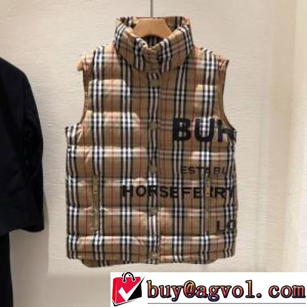 2026秋冬 バーバリー BURBERRY 英字 ダウンジャケット ベスト バーバリーコピー 女性らしい印象 存在感のある 