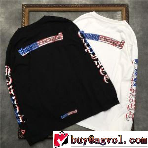 2026秋冬 長袖Tシャツ 2色可選 おすすめ/オススメ クロムハーツ CHROME HEARTS ラウンドネック 柔らかい手触り