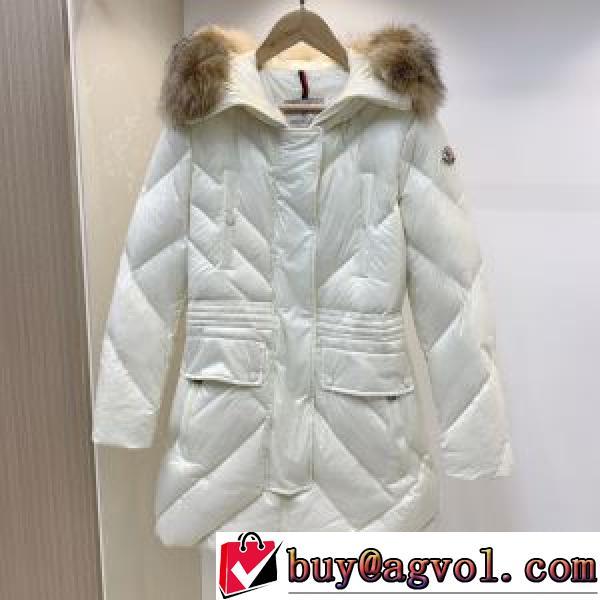 2026秋冬 モンクレール MONCLER モデル大絶賛?  ダウンジャケット 2色可選 ウエストも細見せ モンクレールブランド 偽物 通販 ラクーンファー付きダウンコート 