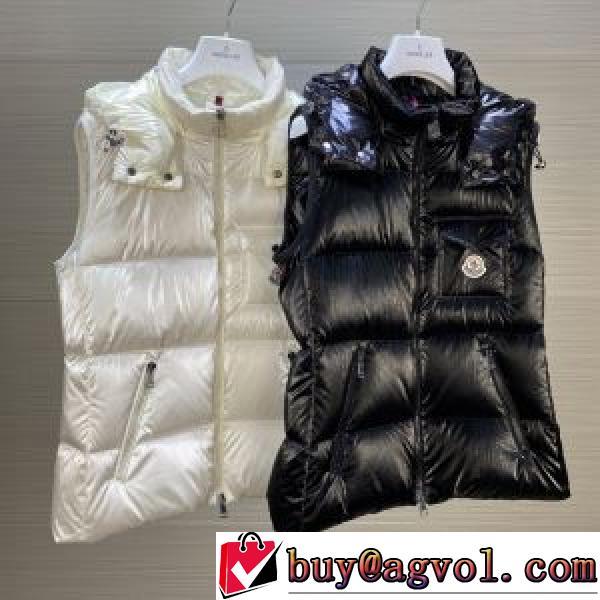 2026秋冬 モンクレールコピー モンクレール MONCLER 首胸ロゴ 肌触りの気持ちい? 2色可選 ダウンジャケット ベスト 着心地 の良い