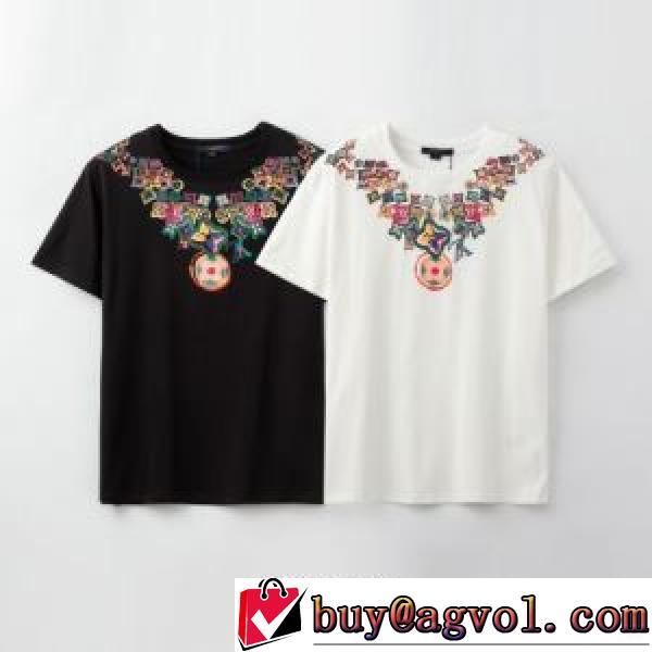 半袖Tシャツ  ルイ ヴィトンコピーブランド 高級感ある 2026春夏 ルイ ヴィトン LOUIS VUITTON 2色可選 プリント 着心地満点