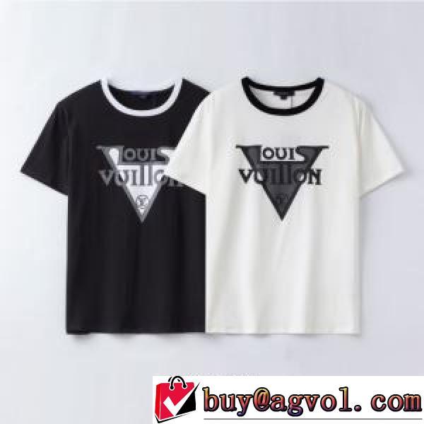 衿裏配色 2026春夏 半袖Tシャツ  ルイ ヴィトン LOUIS VUITTON ルイ ヴィトンスーパーコピー 存在感のある 2色可選 オリジナル